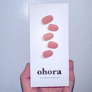 Ohora Semicured Gel Nail, NB-029, N Ash Pink, Unused, New, 30 strips, full kit